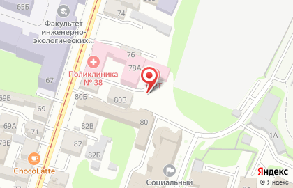 Центр МРТ в Нижнем Новгороде на карте