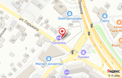 Фитнес-клуб Genetika на карте