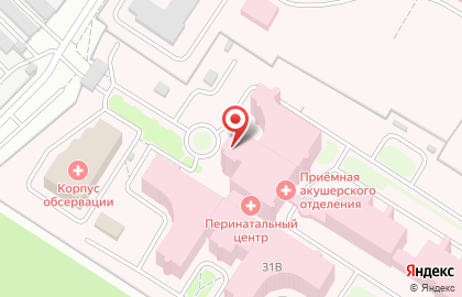 Больница Областной перинатальный центр в Дзержинском районе на карте