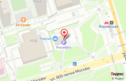 Автомат по продаже букетов на Дмитровском шоссе на карте