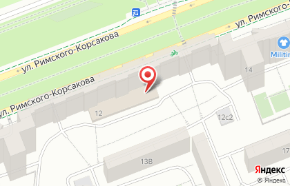 Социальная аптека Столички на улице Римского-Корсакова на карте