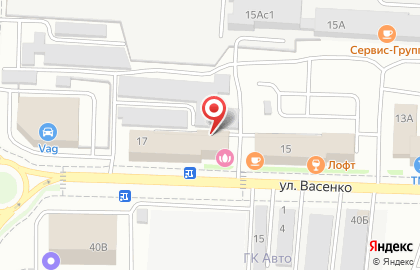 Строительная компания СтройДОМ на улице Васенко на карте