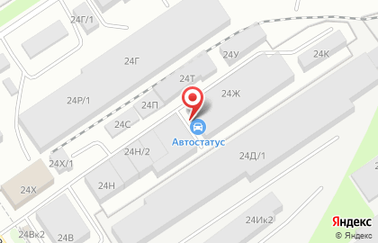 Автоцентр Автостатус в Октябрьском районе на карте