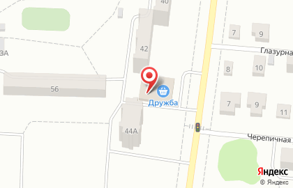 Супермаркет Дружба на Волочаевской улице на карте