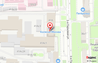 ООО Интехпром на 3-й Парковой улице на карте