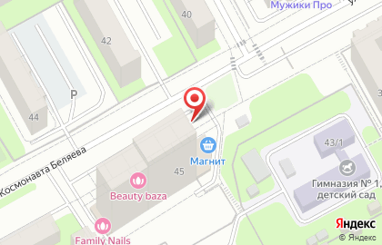 Автостоянка в Перми на карте