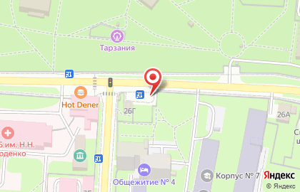 Кафе Арадеш в Первомайском районе на карте