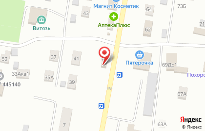 Тимофеевский на карте