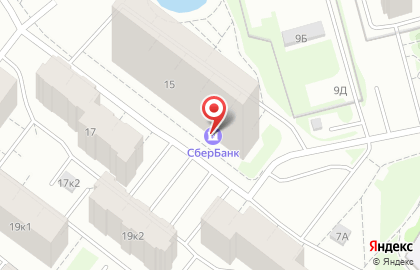 Банкомат СберБанк на Первомайской улице, 15 на карте