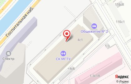 Спортивный комплекс МГТУ им. Н.Э. Баумана на карте