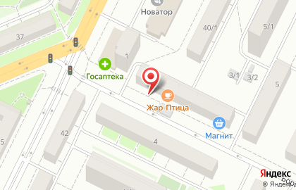 Магазин мясной продукции Жар-Птица в Орджоникидзевском районе на карте