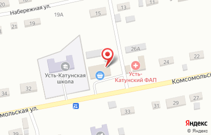 Универсальный магазин Приобье на карте