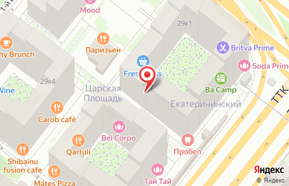 Школа воздушной гимнастики Натальи Барсуковой на карте