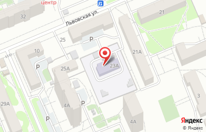 Детский сад №279 на Львовской улице на карте
