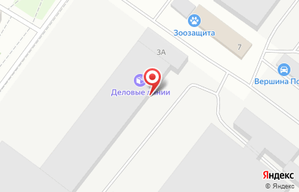 Транспортно-экспедиторская компания Деловые Линии в Пскове на карте