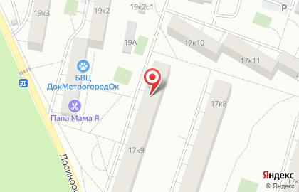 Район Метрогородок Общественный пункт охраны порядка Восточного административного округа на Открытом шоссе, 17 к 9 на карте