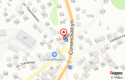 Хостел Олимп в Краснодаре на карте
