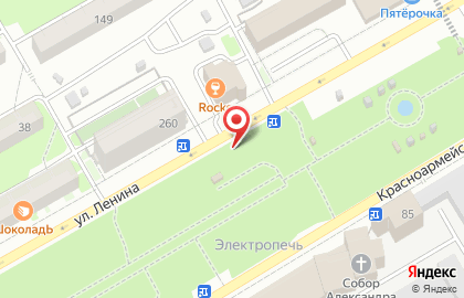 Центр проката коньков на улице Владимира Ленина на карте