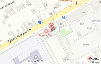 Магазин сантехники Santehroom на Туркестанской улице на карте
