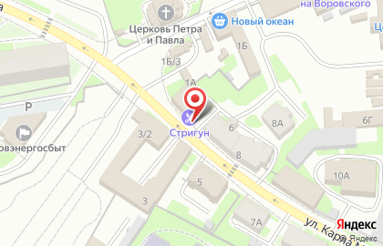 Магазин Занавесочка на карте