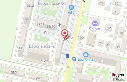 Магазин автозапчастей в Ставрополе на карте