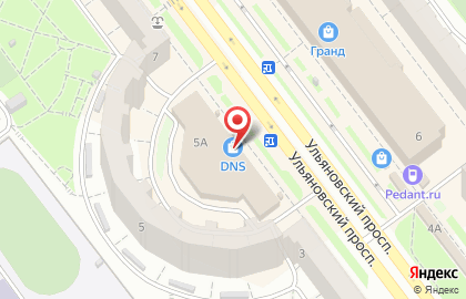 Туристическое агентство Счастливый билет на Ульяновском проспекте на карте