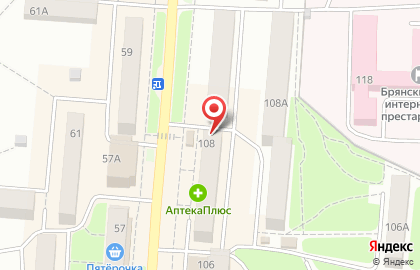 Фирменный магазин БрянскПиво на Почтовой улице на карте