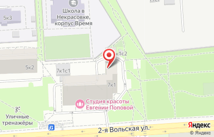 ОДС Жилищник района Некрасовка на Некрасовке на карте