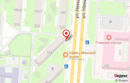 Продуктовый магазин в Новосибирске на карте