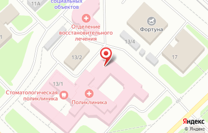 Аптечный пункт в Ханты-Мансийске на карте