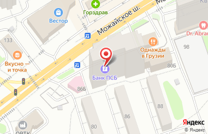 Продуктовый магазин в Москве на карте