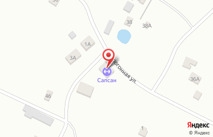Клуб олимпийского тхэквондо Сапсан на Прогонной улице на карте
