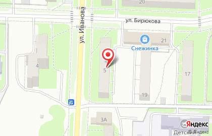 Татьяна на улице Иванова на карте