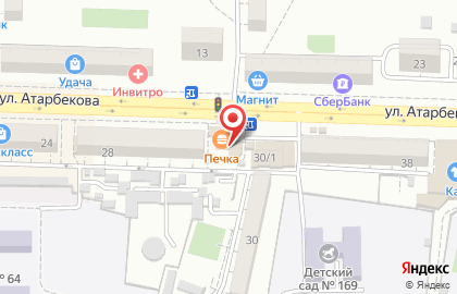 Магазин табачной продукции Бро ТАБАК Дар на улице им. Атарбекова на карте