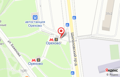 Киоск печатной продукции Пресса для всех в Северном Орехово-Борисово на карте