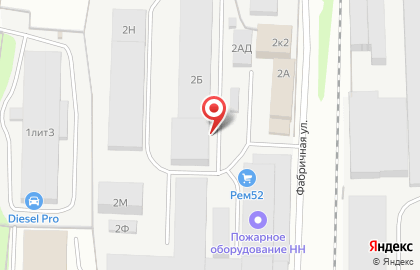 Торгово-производственная компания Основит на Фабричной улице на карте