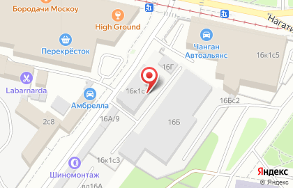 Телекоммуникационная компания Tech.ru в Нагатино-Садовниках на карте