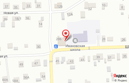 Продуктовый магазин в Рязани на карте