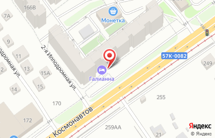 Галианна на карте