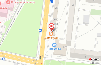 Продуктовый магазин Мосторг на Звёздной улице на карте