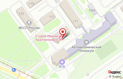 Студия Divine на проспекте Ленина на карте