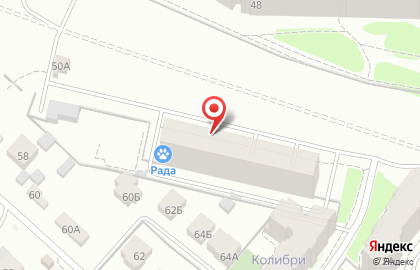 Ветеринарная клиника Рада в Чкаловском районе на карте