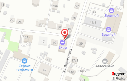 Отель Extra на карте