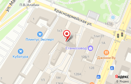 Производственно-торговая компания Сименс на Красноармейской улице на карте