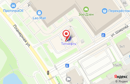 АЗС Neste на Планерной улице, 57 к 1 на карте