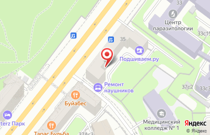 Музыкальная школа ДоляЛя на Ленинском проспекте на карте