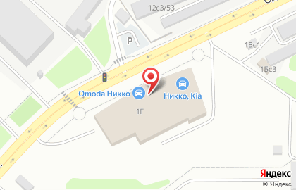 НИККО на Одесской улице на карте