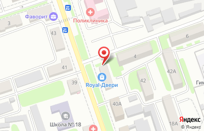 Медицинский кабинет на улице Станиславского на карте