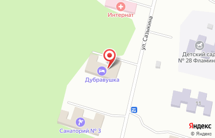 Гостиница Дубравушка на карте