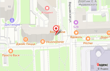 Макадамия на Варшавской улице на карте
